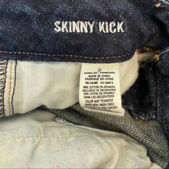 American Eagle Women’s Blue Skinny Jeans 2 - Picture 4 of 6